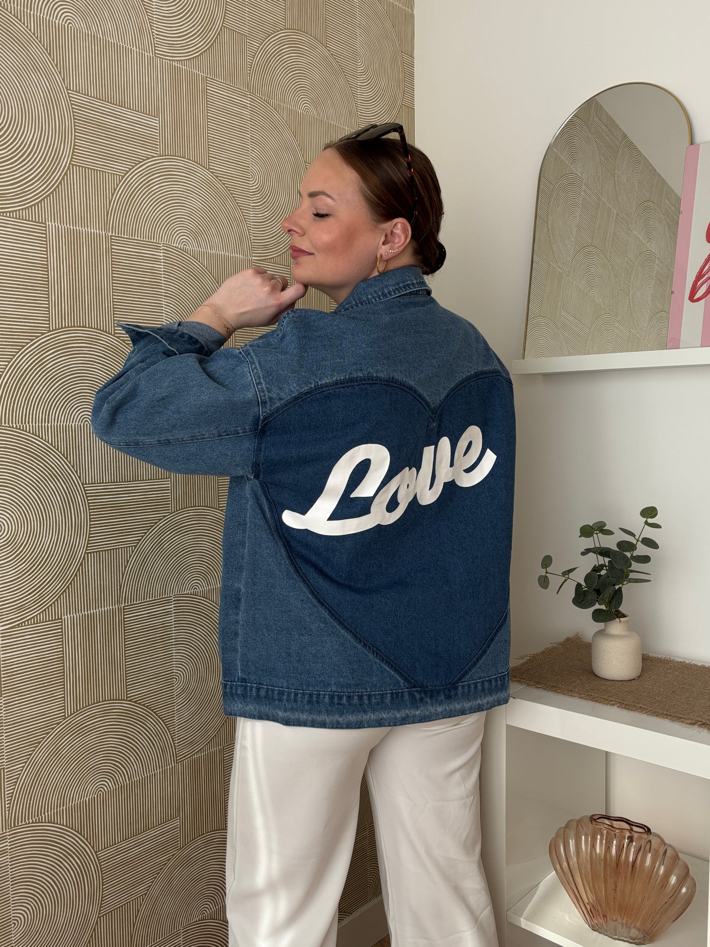 Veste denim - LOVE