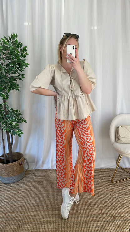 Pantalon orange - SUMMER