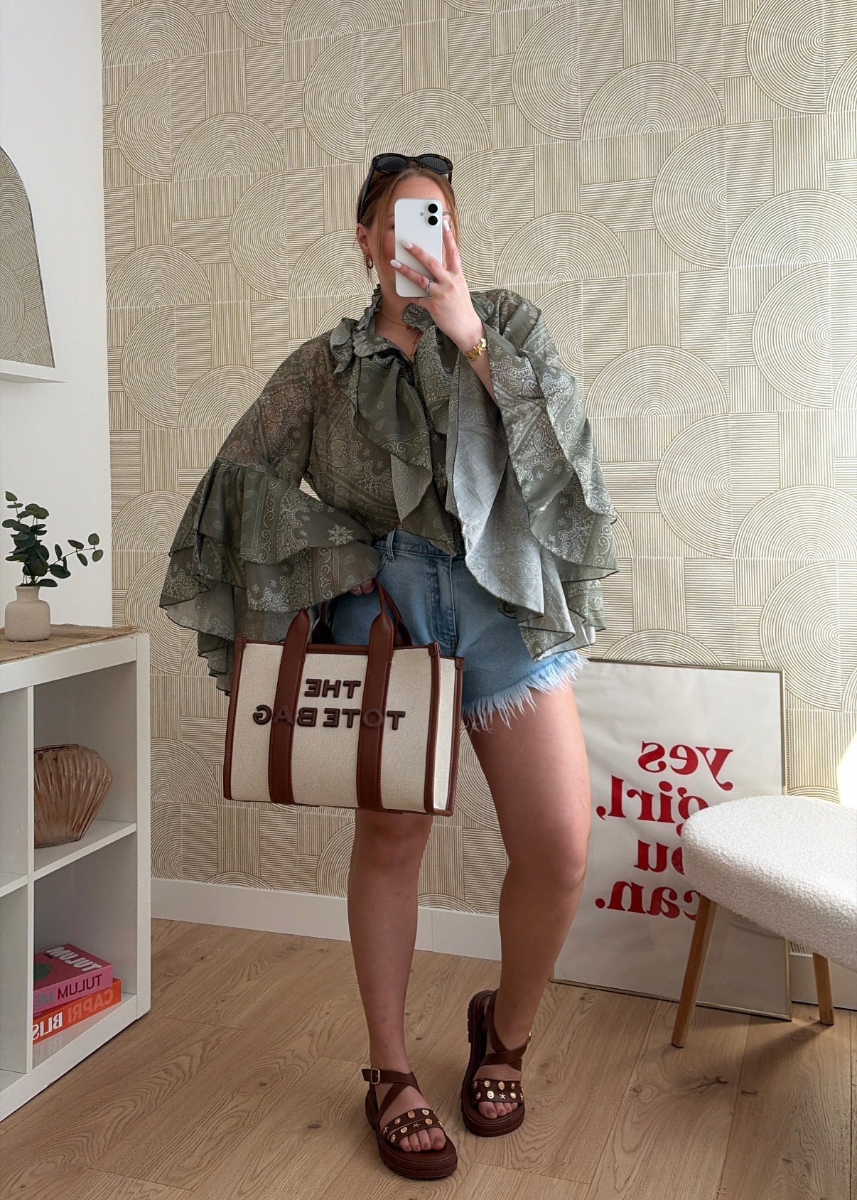 Blouse kaki - BANDANA