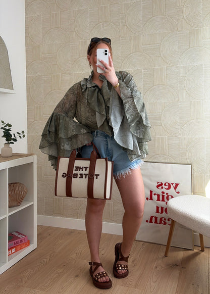 Blouse kaki - BANDANA
