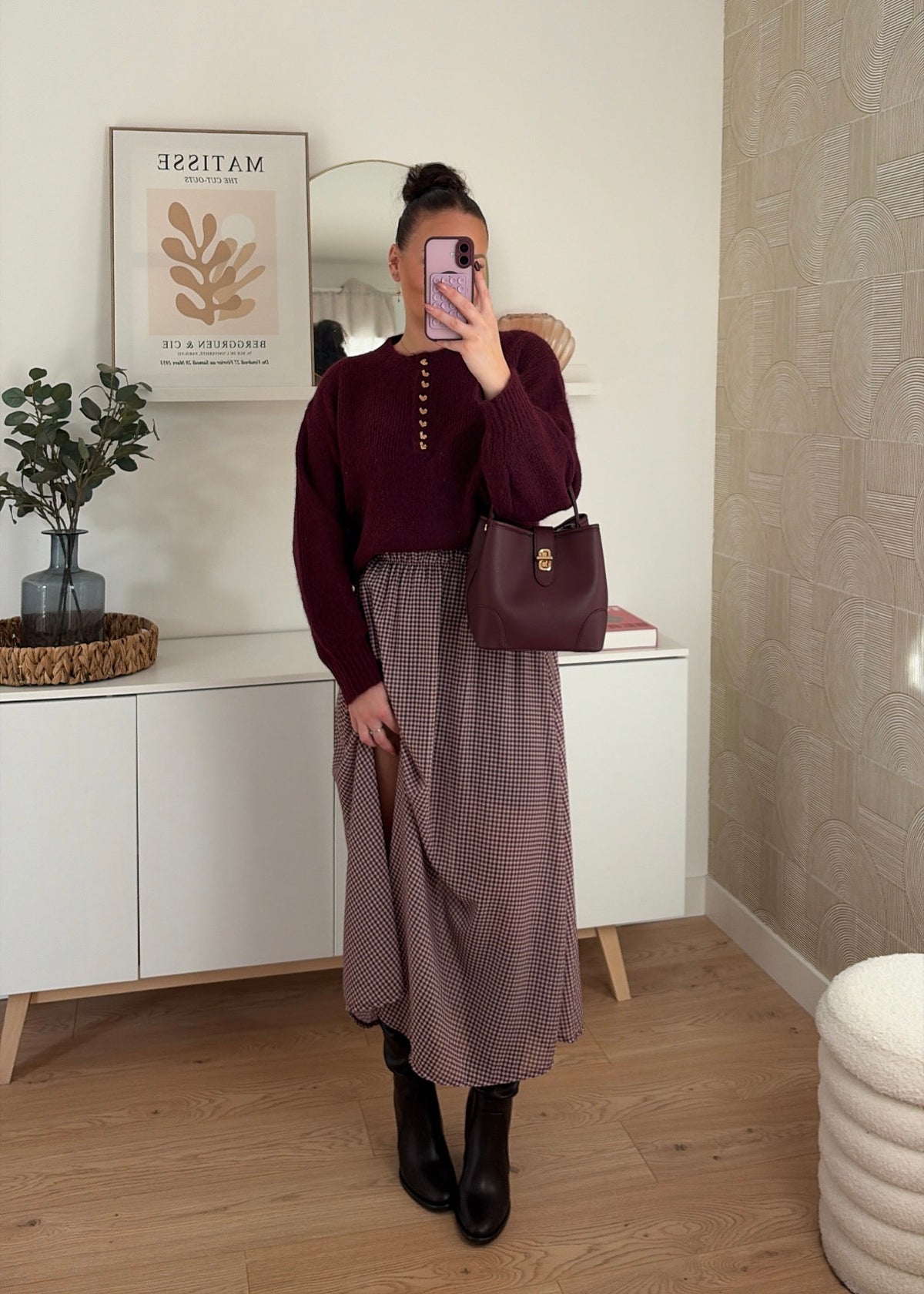 Pull bordeaux - LOVA