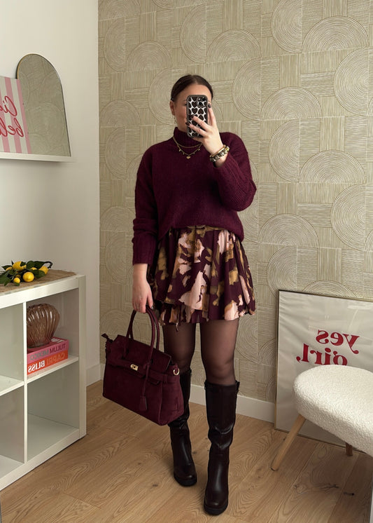 Pull burgundy - HELPA