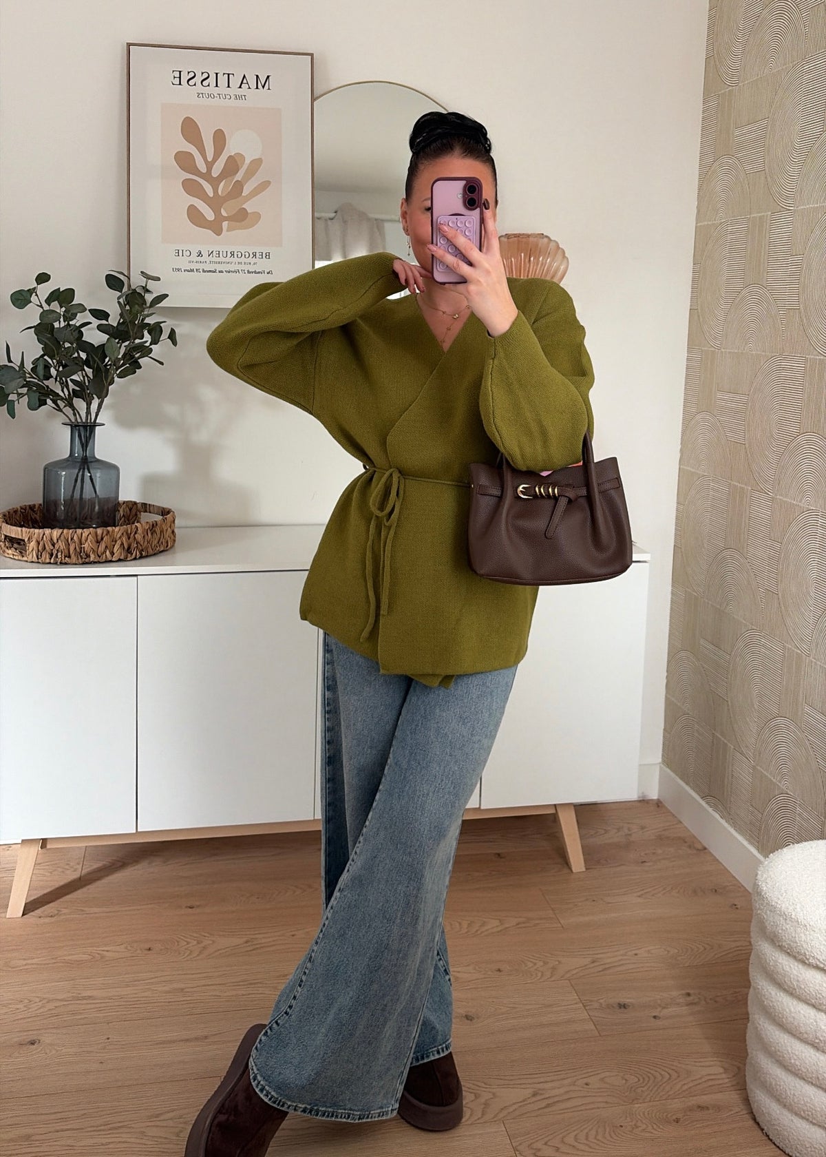 Kimono olive - MAYA