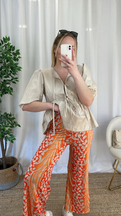 Pantalon orange - SUMMER