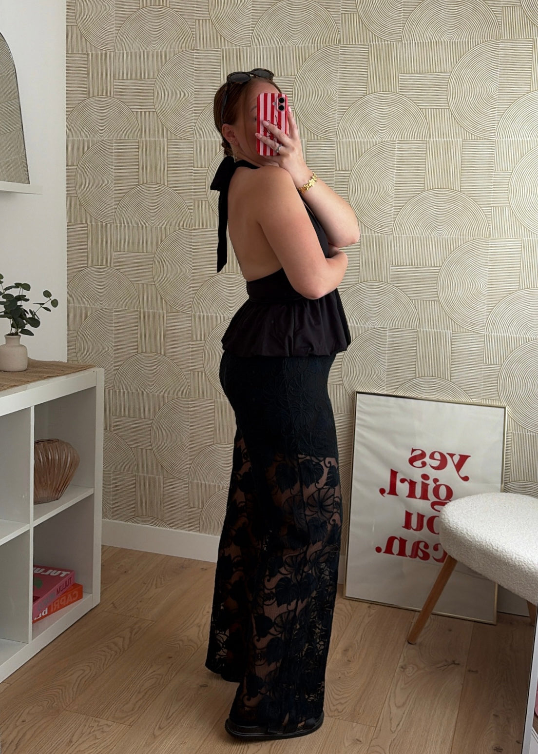 Pantalon dentelle noir - SUMMER