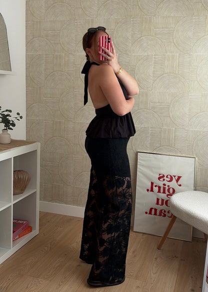 Pantalon dentelle noir - SUMMER