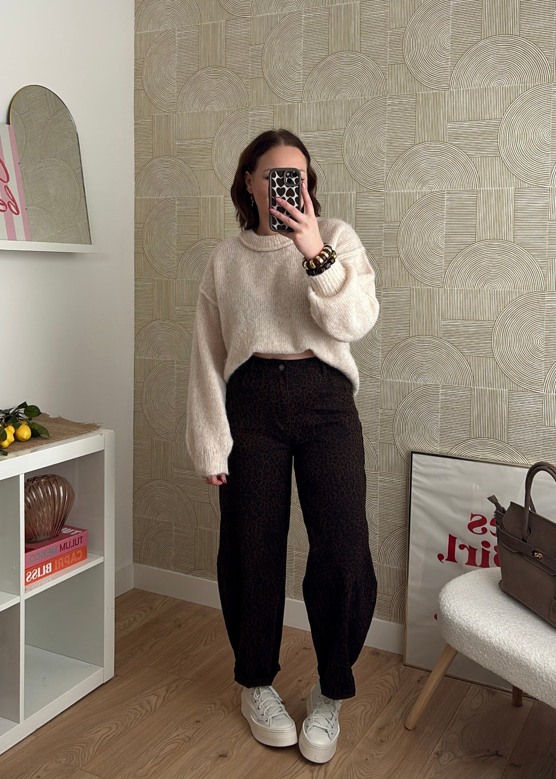 Jeans ballon léopard - DIM