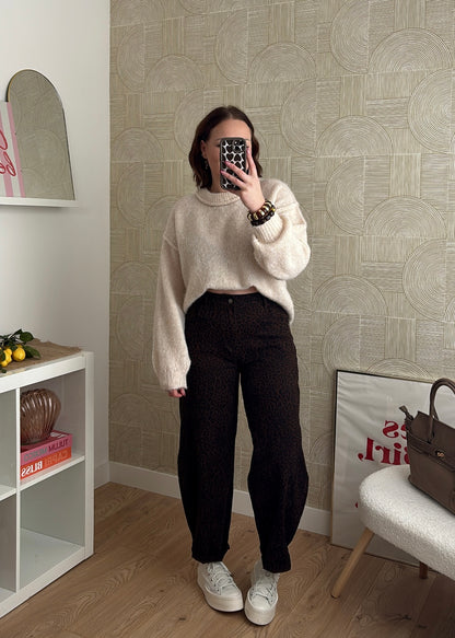 Jeans ballon léopard - DIM