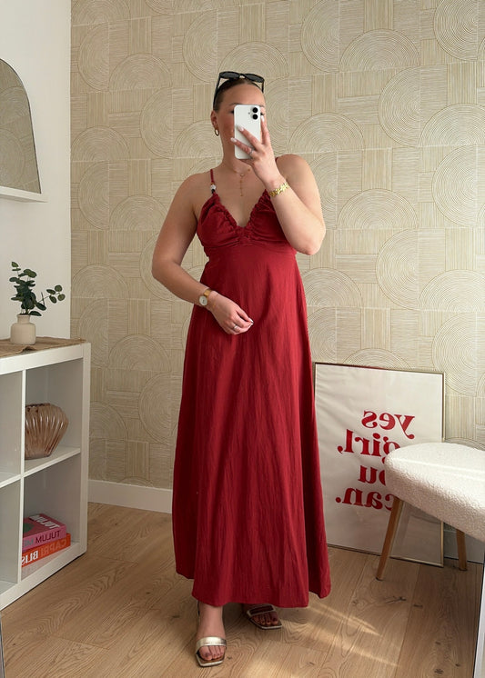 Robe longue rouille - JEWELL