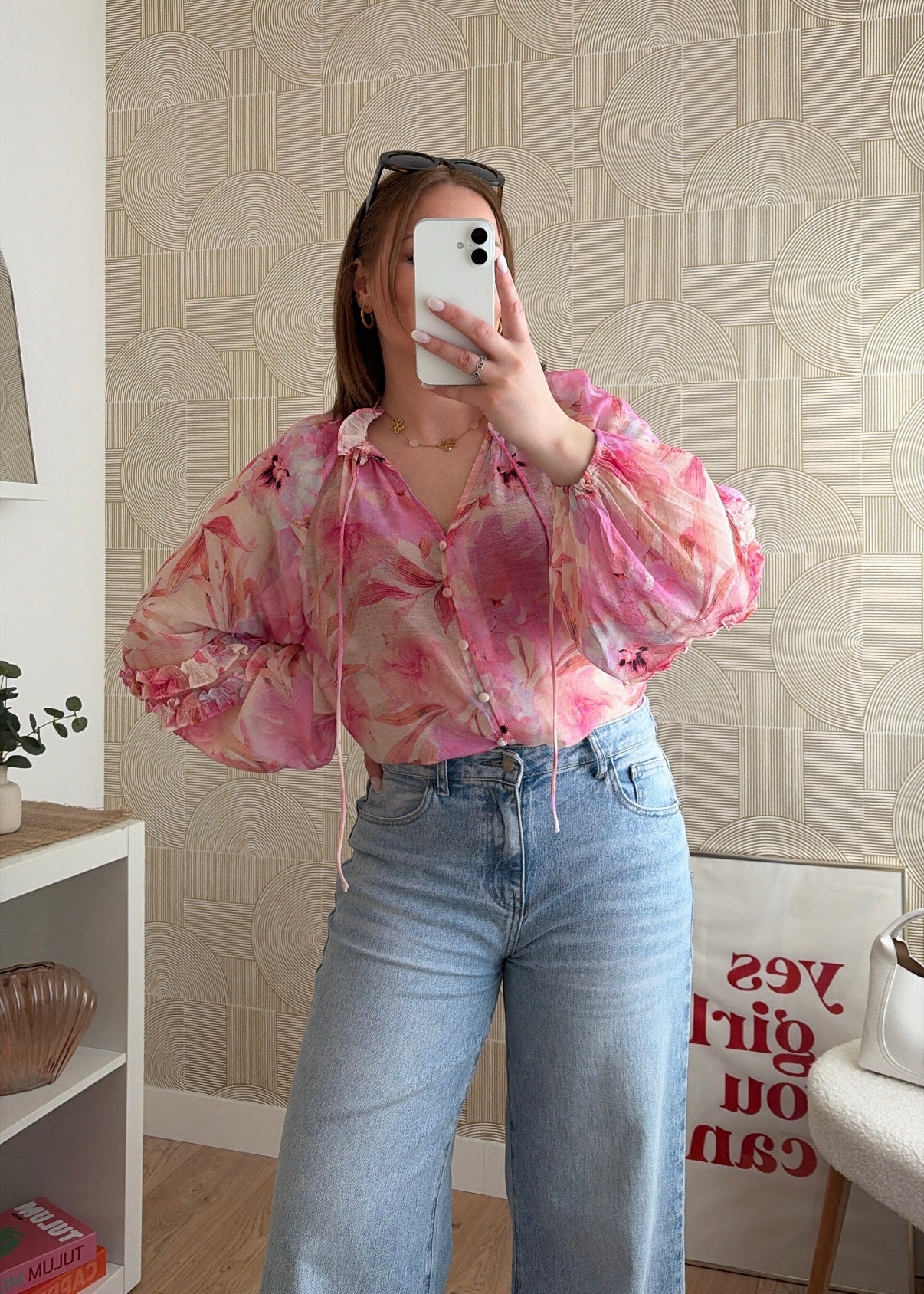 Blouse à fleurs - NARMIE