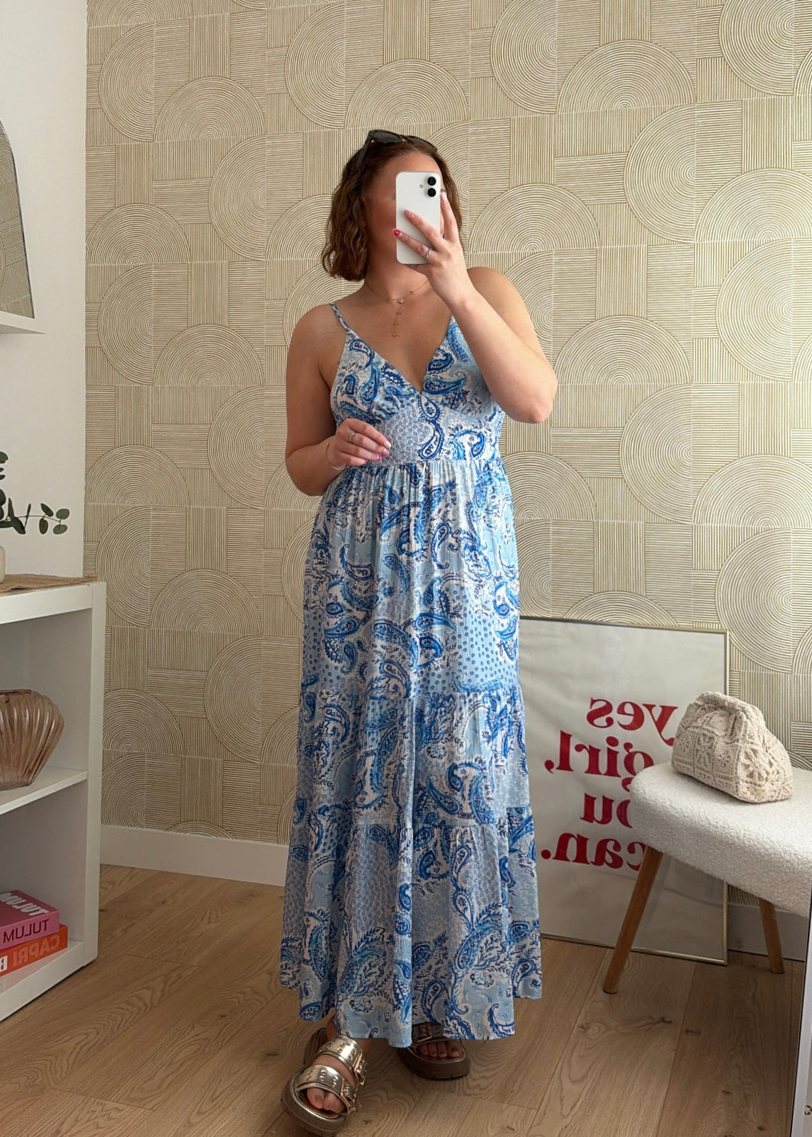 Robe longue bohème - AZURA