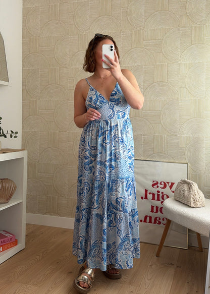 Robe longue bohème - AZURA