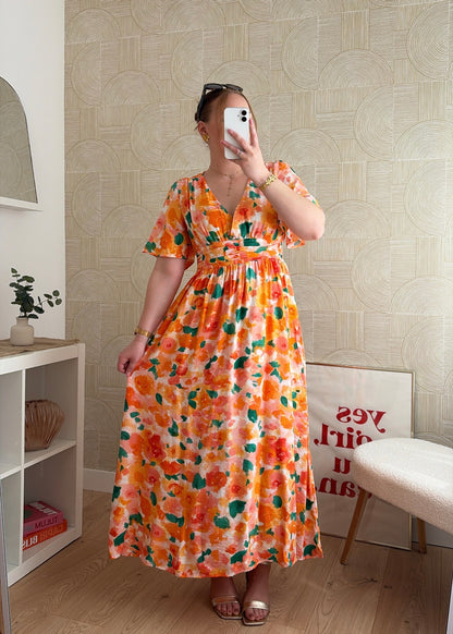 Robe longue - NARANJA