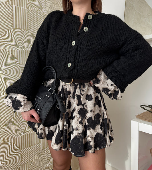 Gilet noir - CARLY