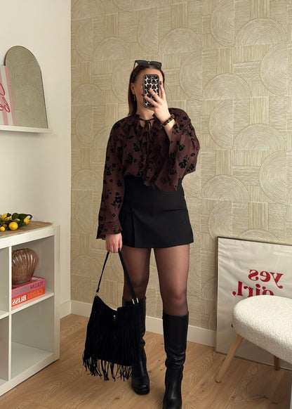 Blouse à motif - FAYA