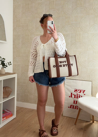 Gilet blanc - CROCHET