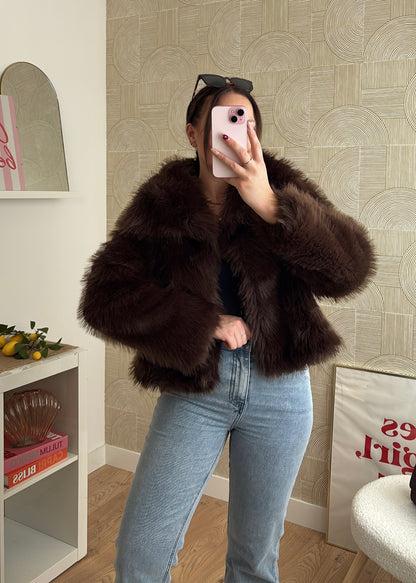 Veste fausse fourrure - ISMA