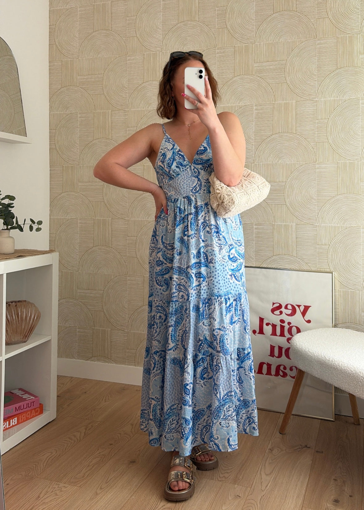 Robe longue bohème - AZURA