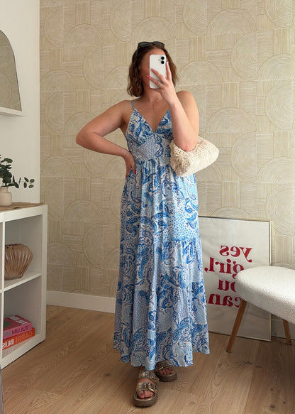 Robe longue bohème - AZURA