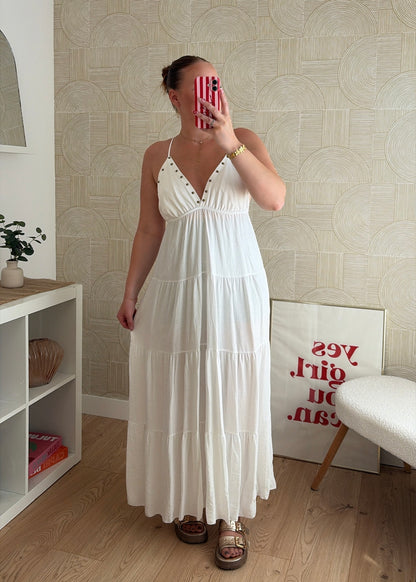 Robe longue blanche - ÉLISE