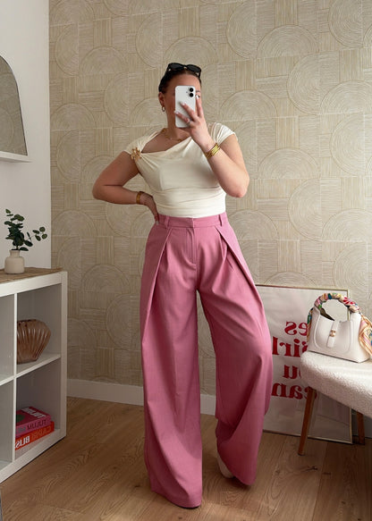 Pantalon rose - AMPLE