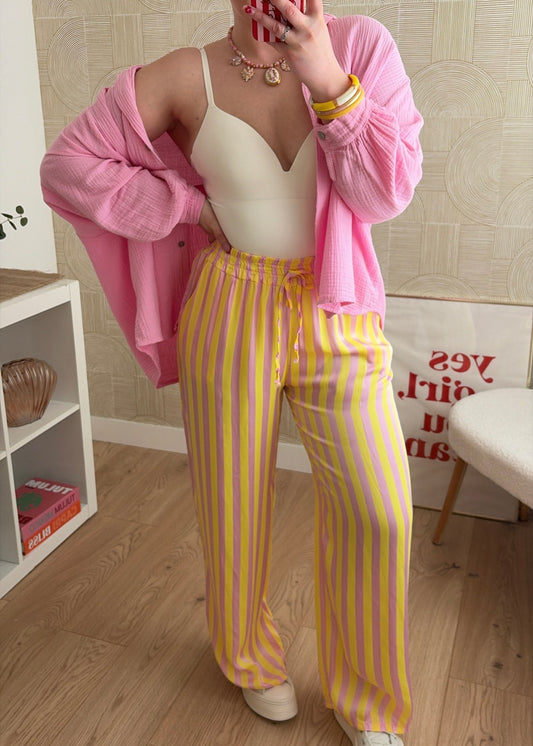 Pantalon à rayures - SUNNY