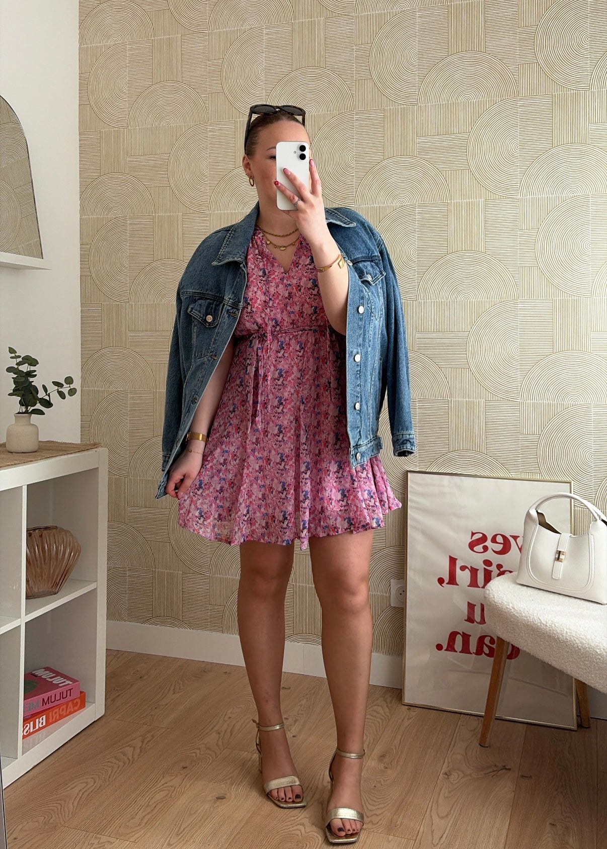 Robe courte à motifs - LADY