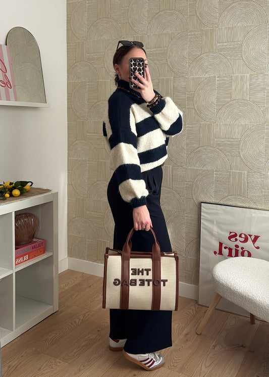 Pantalon navy - SANDRO