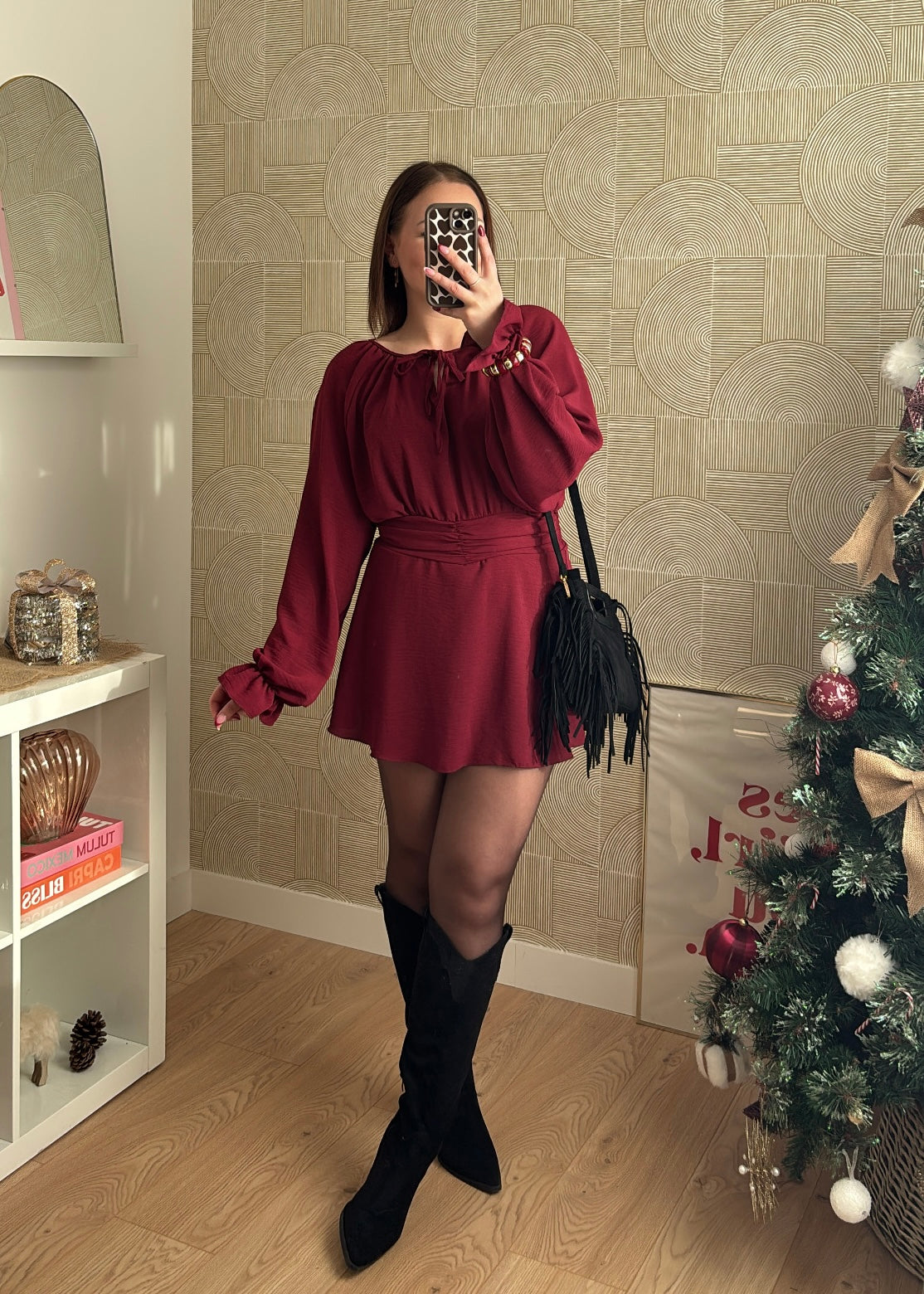 Combinaison bordeaux - ALBA