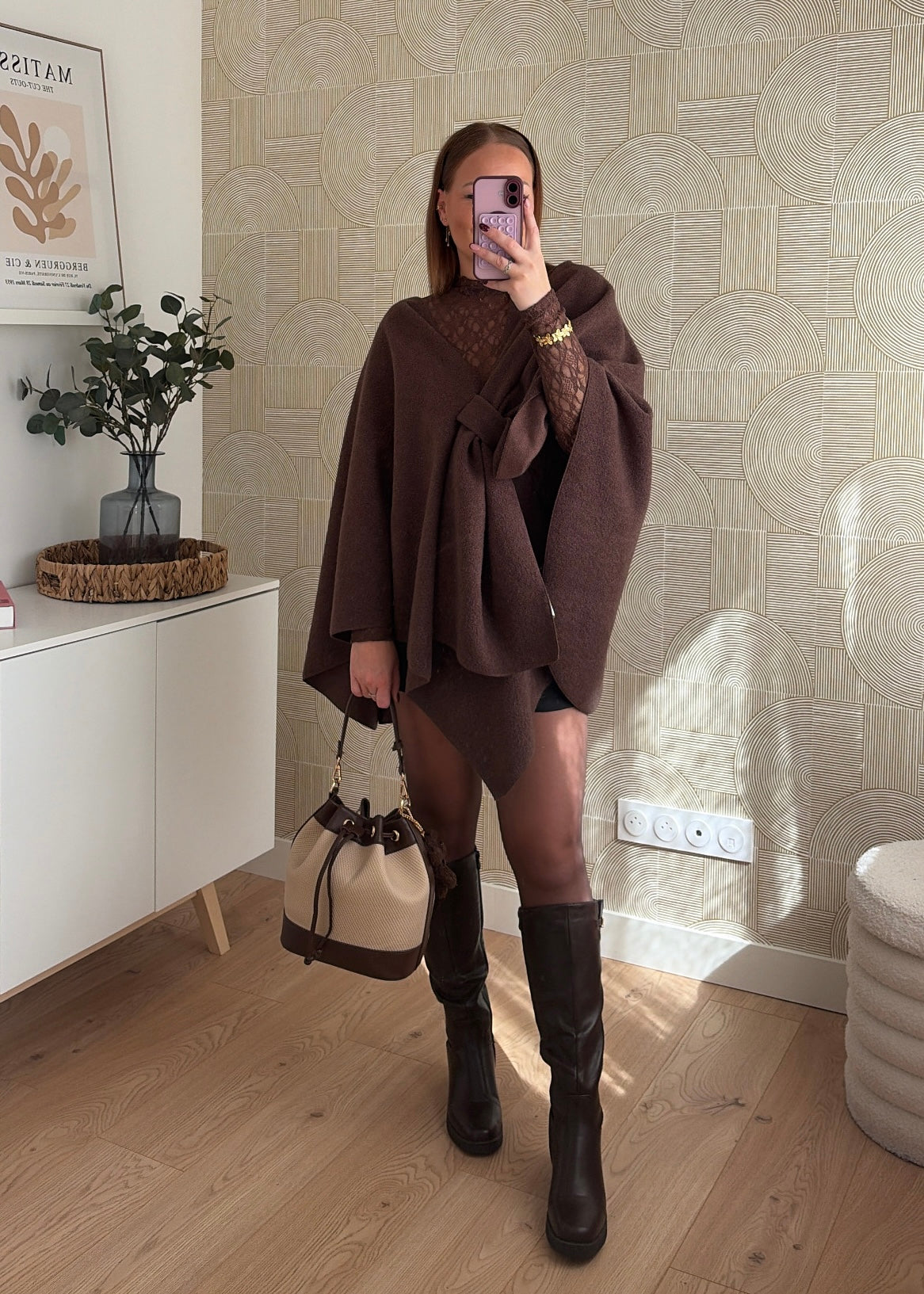 Poncho choco - NATE