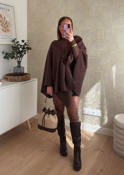 Poncho choco - NATE