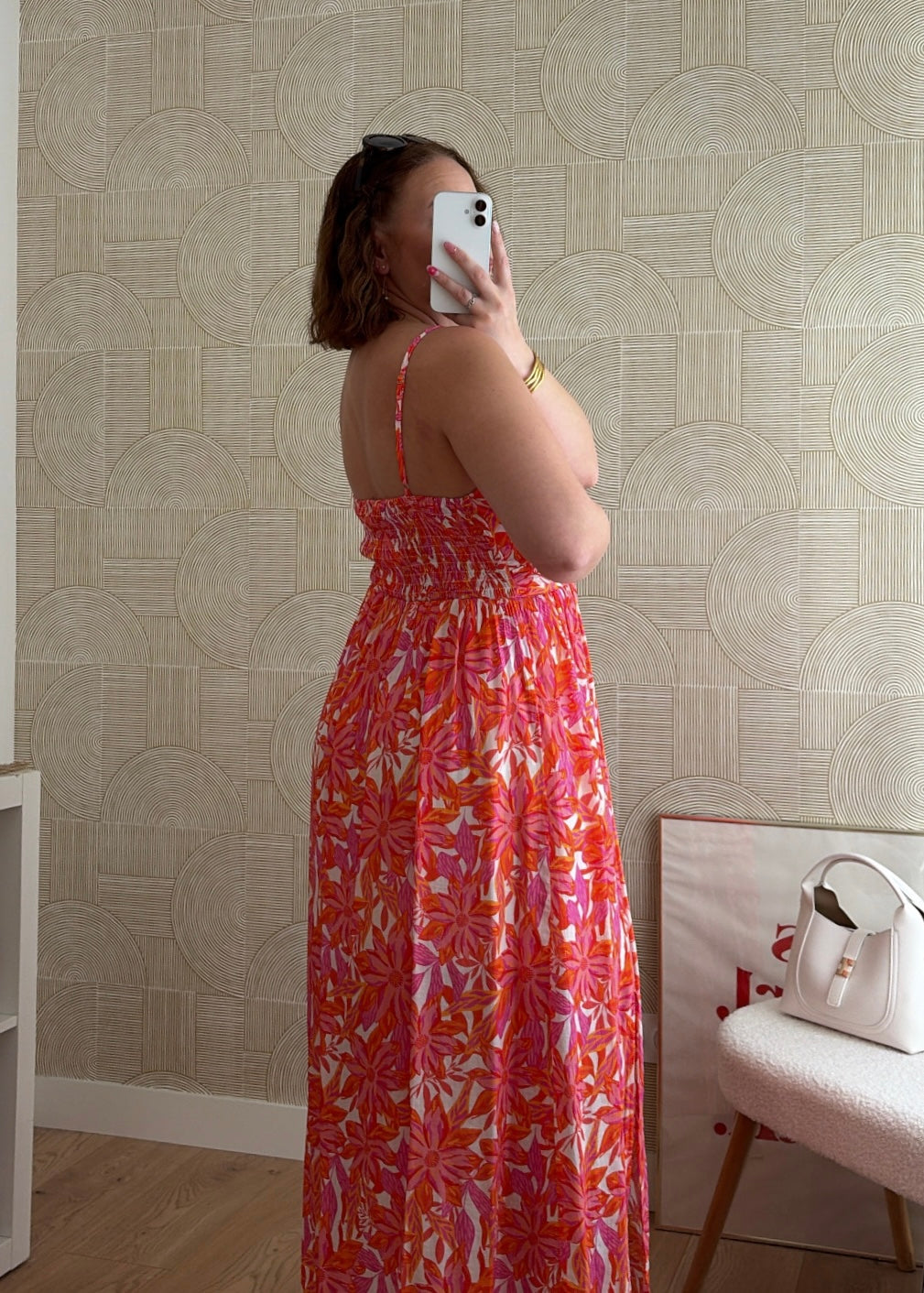 Robe longue sunset - CORAIL