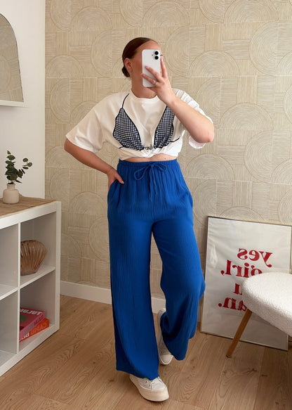 Pantalon royal - GAZE DE COTON