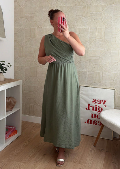 Robe longue kaki - IRIS