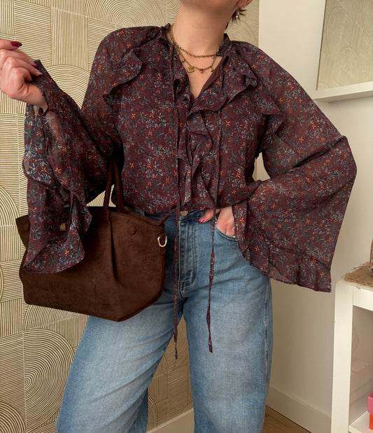 Blouse café - NARYA