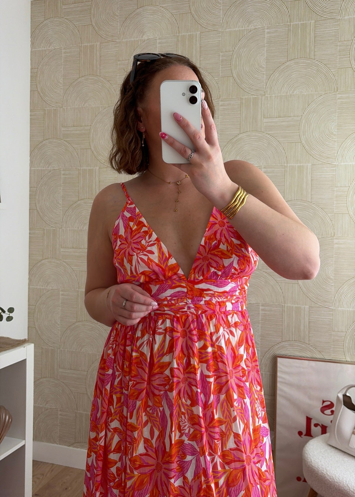 Robe longue sunset - CORAIL