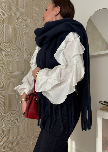 Echarpe navy - YVANA