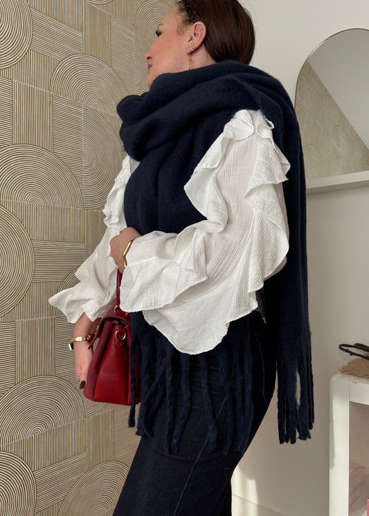Echarpe navy - YVANA