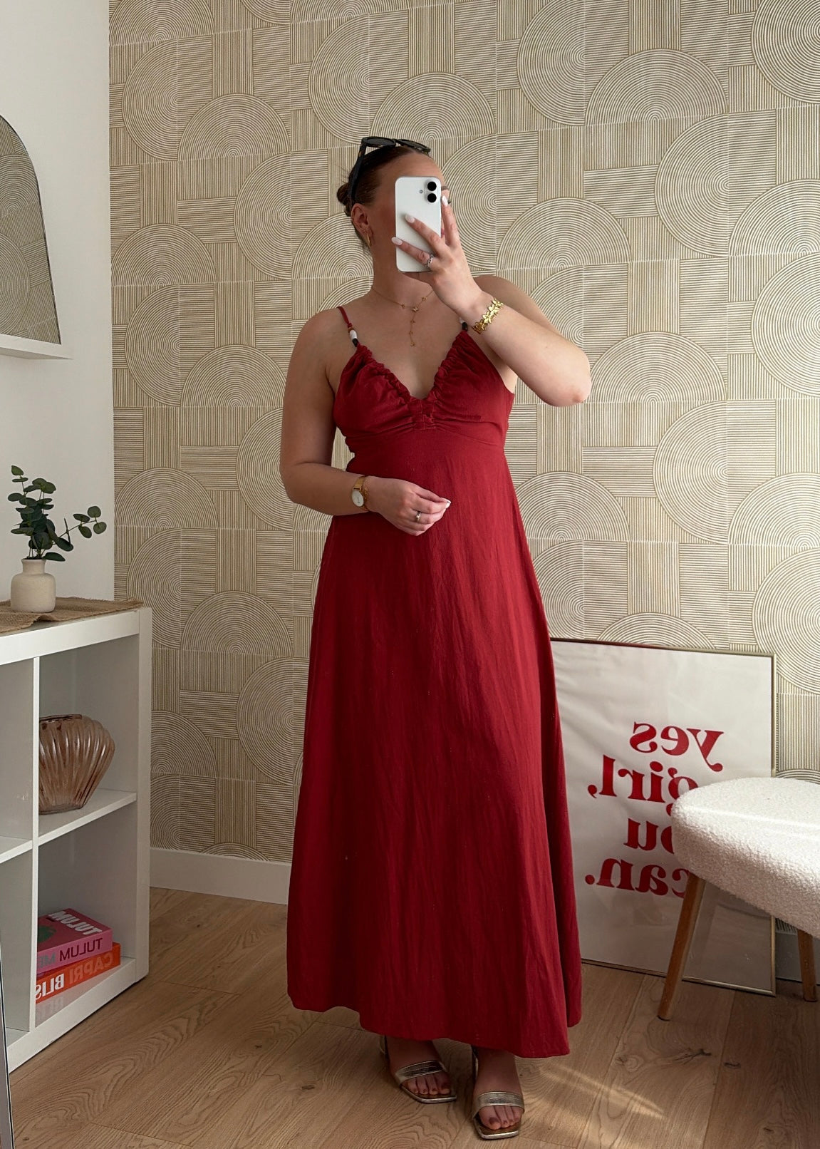 Robe longue rouille - JEWELL
