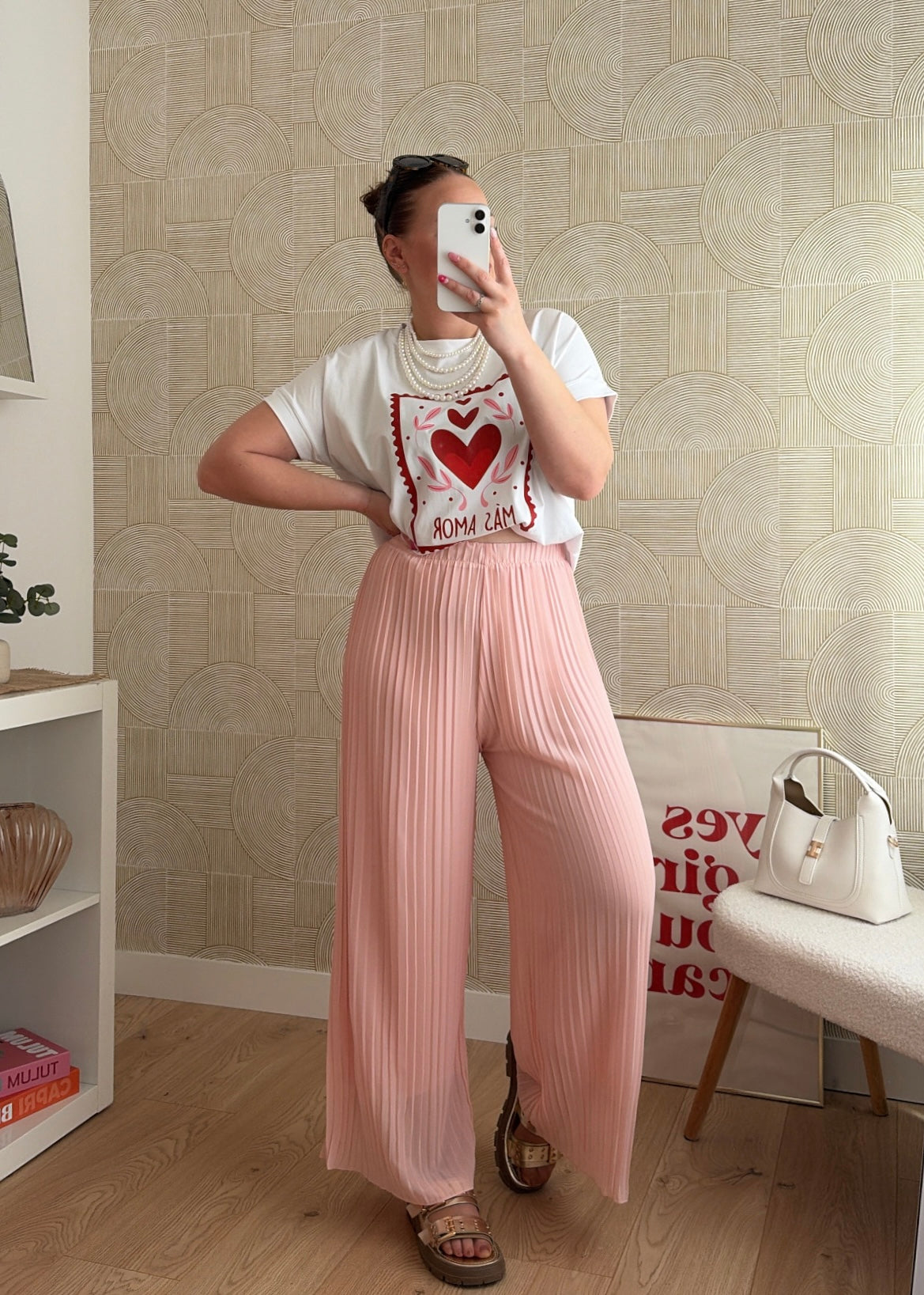 T-shirt blanc - AMOR