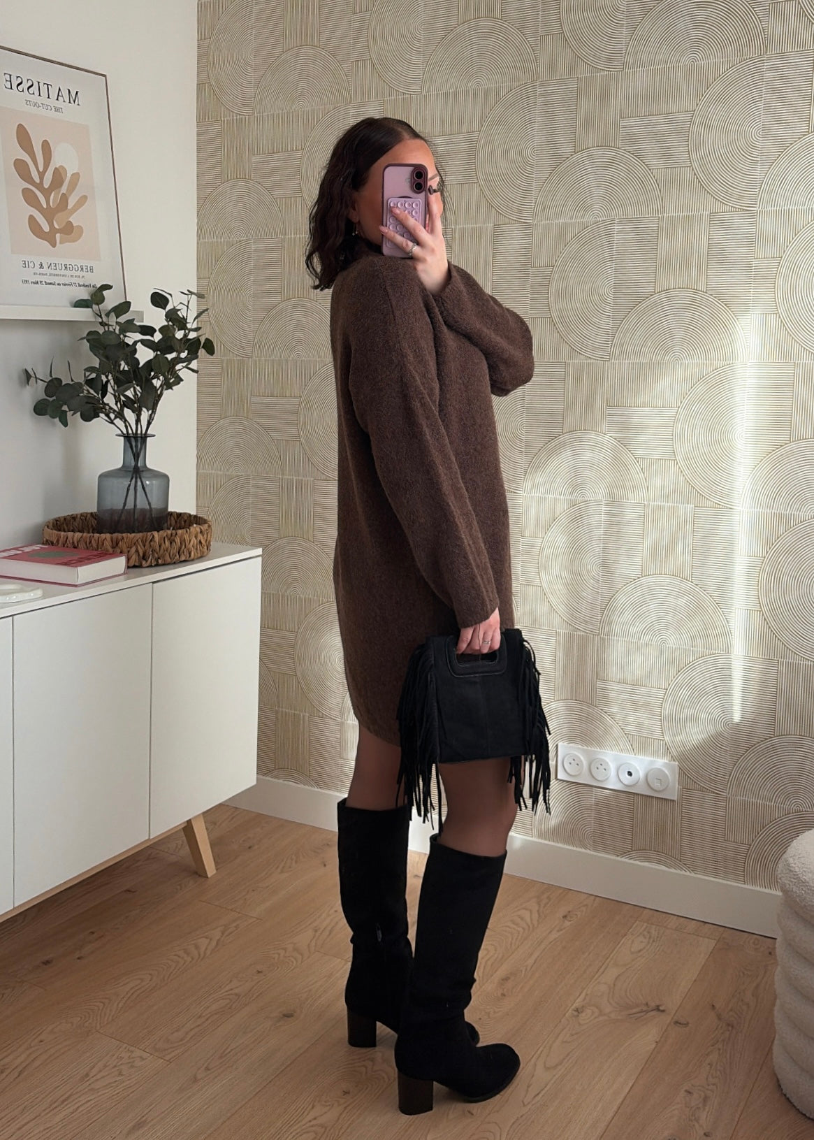 Robe pull choco - ISMA