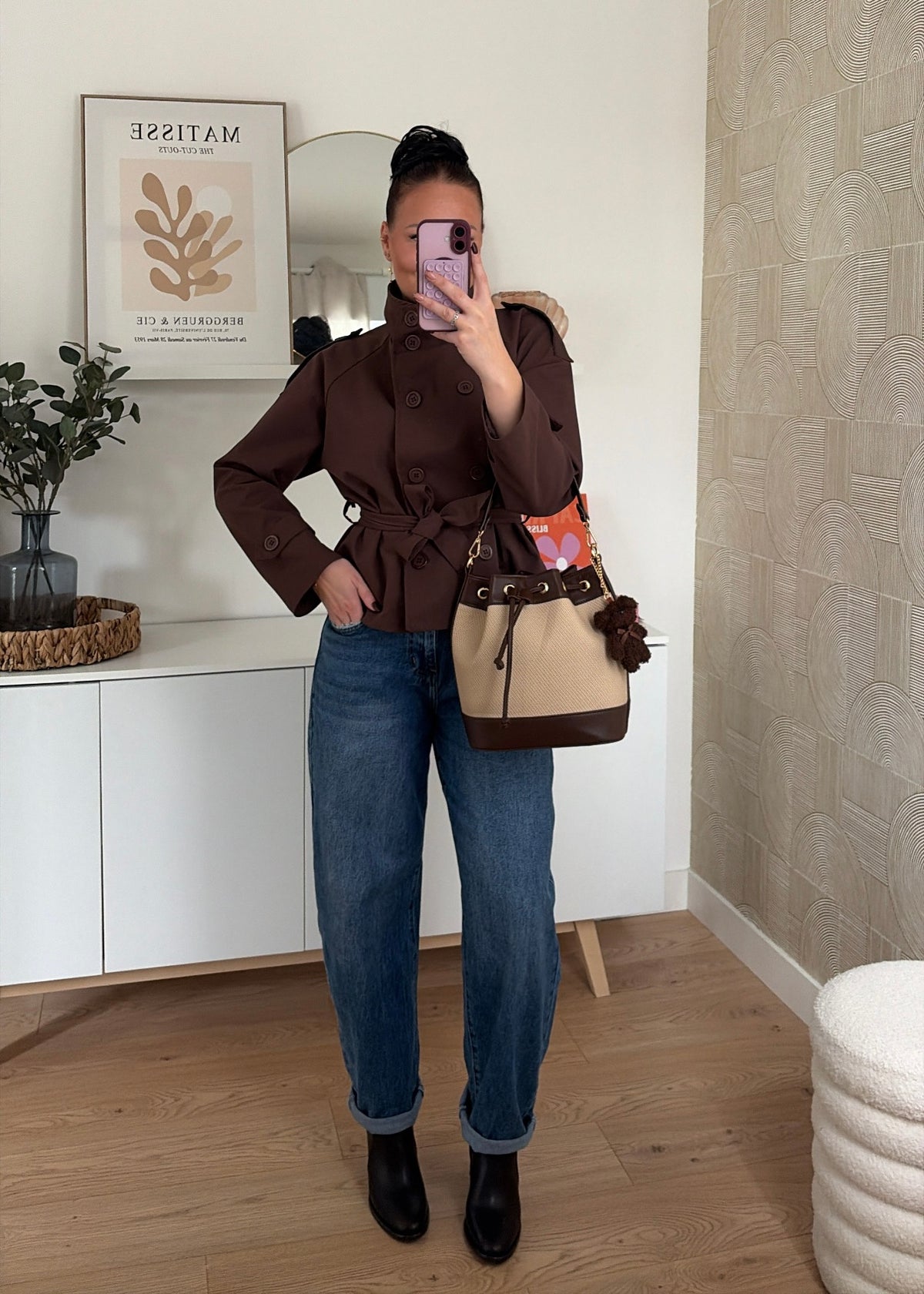 Trench choco - ALIX