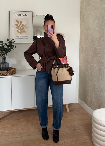 Trench choco - ALIX