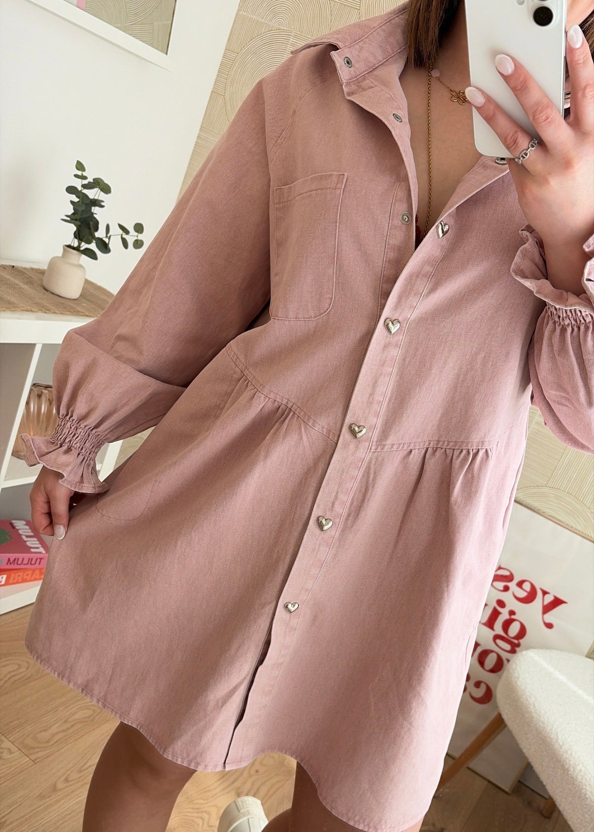 Robe rose pastel - LOVINA