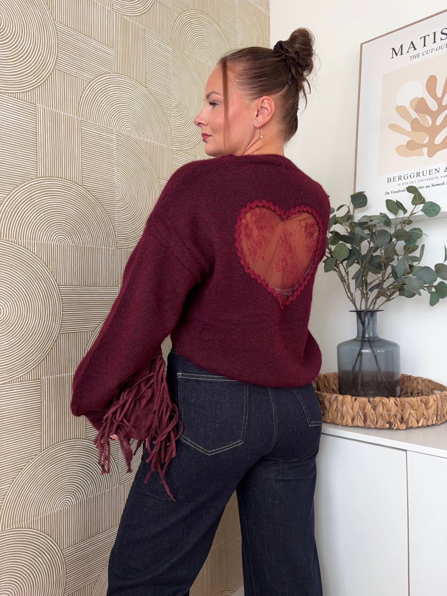 Pull burgundy - LOVE