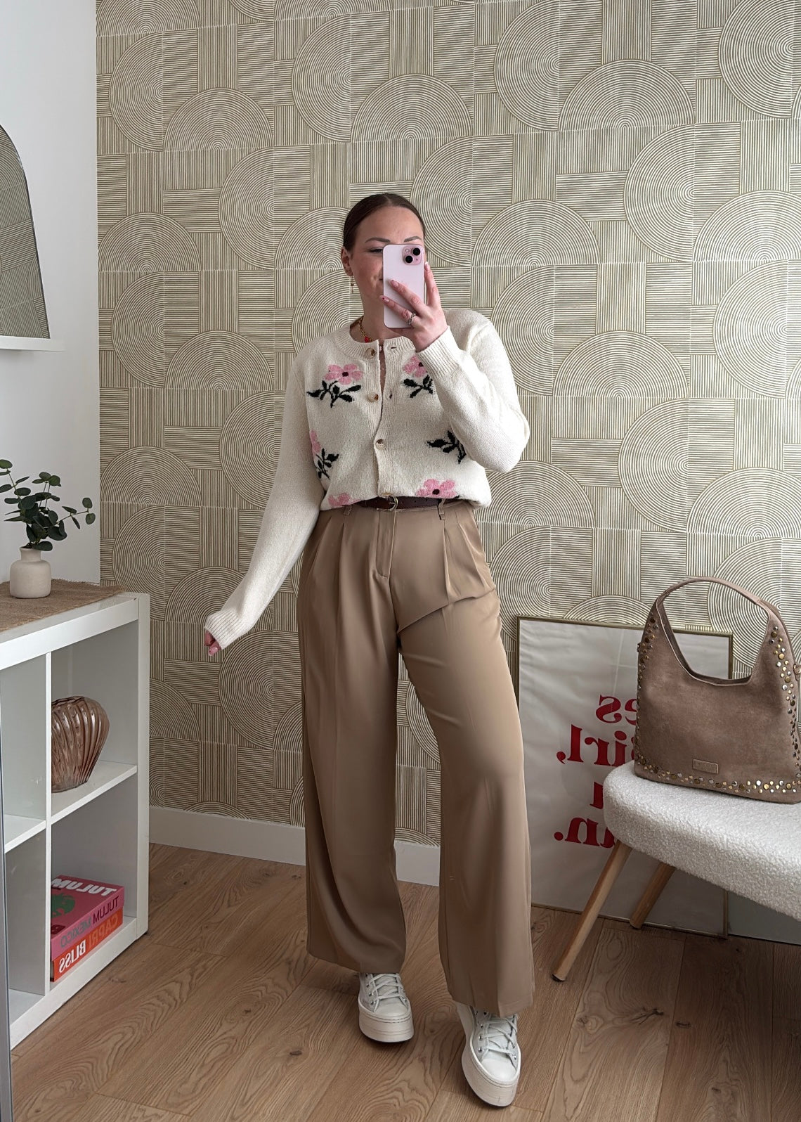 Gilet maille écru - FLORA