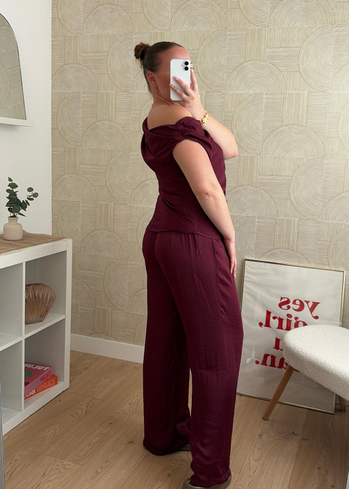 Ensemble bordeaux - CHIARA