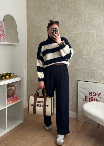 Pantalon navy - SANDRO