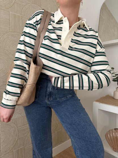 Polo à rayures - GOLF