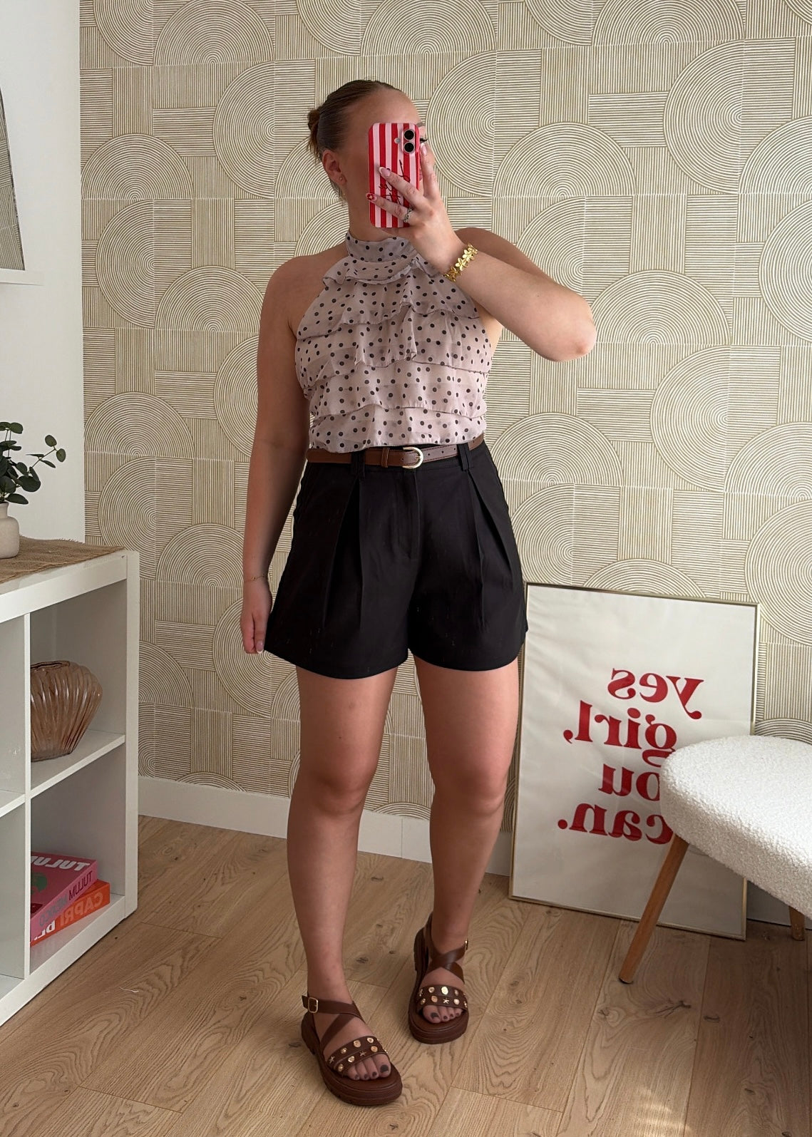 Short tailleur noir - CLARA